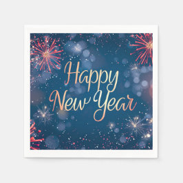 Gott nytt år Pappersservett
