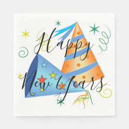 Gott nytt år pappersservett