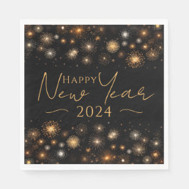 Gott nytt år pappersservett