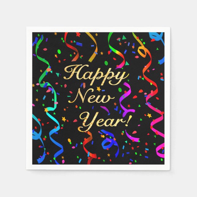 gott nytt år! pappersservett (Framsidan)