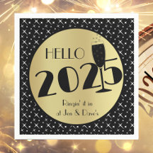 Gott nytt år Pappersservett