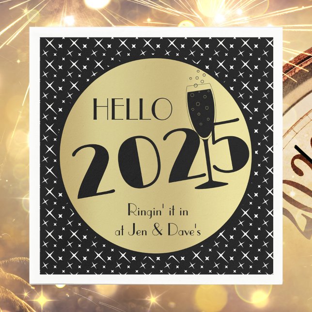 Gott nytt år Pappersservett (Skapare uppladdad)