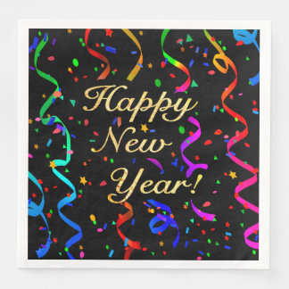 gott nytt år! pappersservett