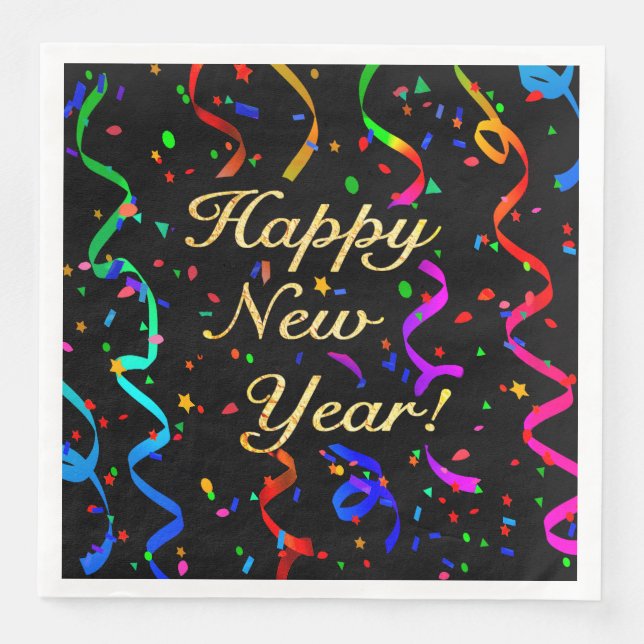 gott nytt år! pappersservett (Framsida)
