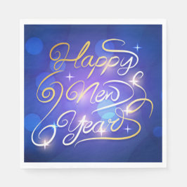 Gott nytt år pappersservett