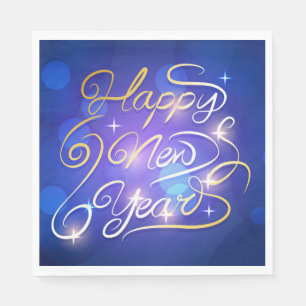 Gott nytt år pappersservett