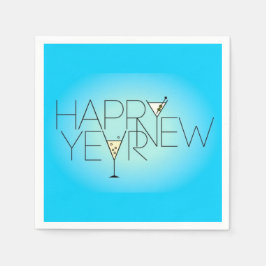 Gott nytt år pappersservett