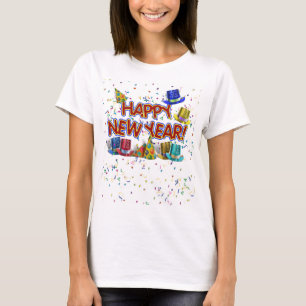 Gott nytt år Party Hats T Shirt