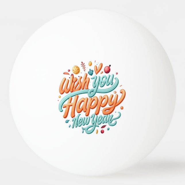 Gott nytt år pingisboll (Framsidan)