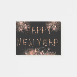 Gott nytt år post-it block