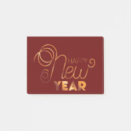 Gott nytt år post-it block