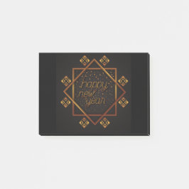 Gott nytt år post-it block