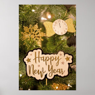 GOTT NYTT ÅR POSTER