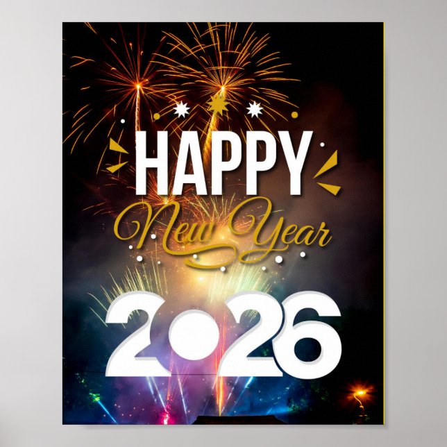 Gott nytt år poster (Framsidan)