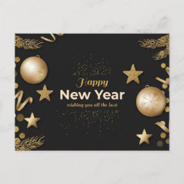 Gott nytt år postkort vykort