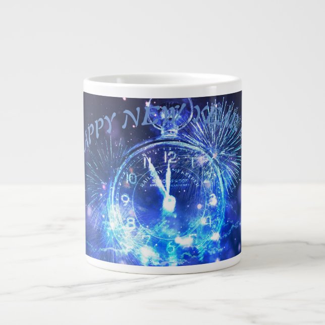 Gott nytt år present 2026 jumbo mugg (Framsidan)
