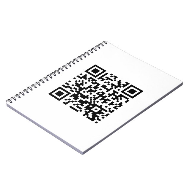Gott nytt år! — QR-kod Anteckningsbok (Vänstra Sidan)