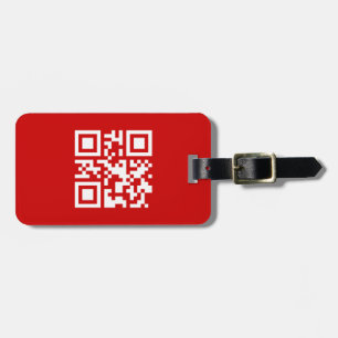 Gott nytt år! — QR-kod Bagagebricka