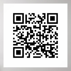 Gott nytt år! — QR-kod Poster