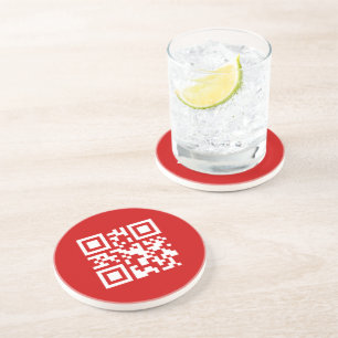 Gott nytt år! — QR-kod Underlägg