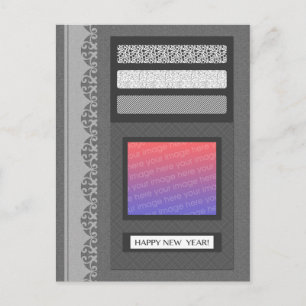 gott nytt år (scrapbook) helg vykort