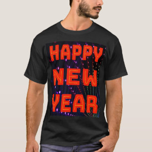 Gott nytt år Shirt. Manar, kvinnors Novelty Tee. T Shirt