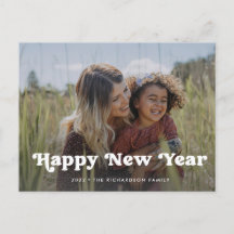 Gott nytt år | Simple Boho Photo Overlay