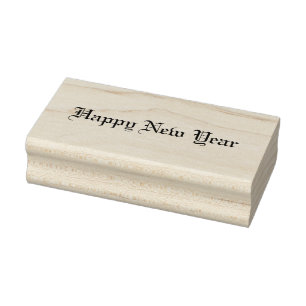 Gott nytt år stämpel