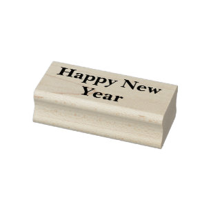 Gott nytt år stämpel