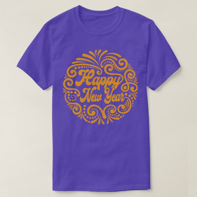 Gott nytt år t shirt (Design framsida)