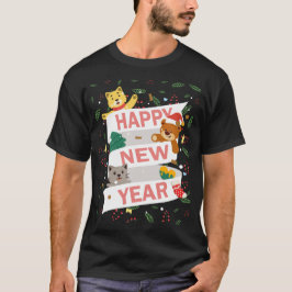 Gott nytt år t shirt