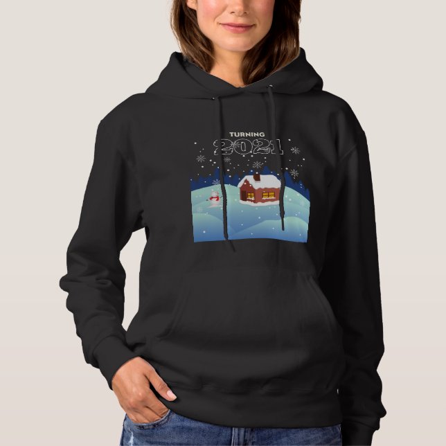 Gott nytt år t shirt (Framsida)