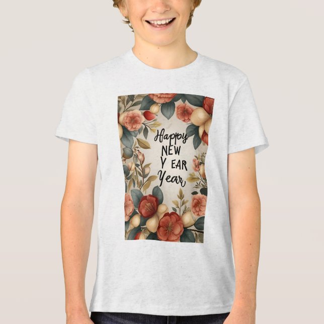 Gott nytt år t shirt (Framsida)