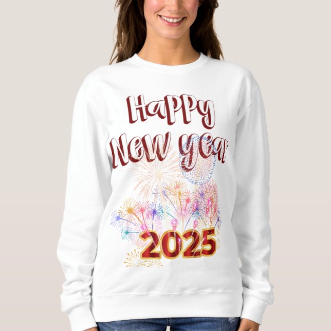 Gott nytt år t shirt (Framsida)