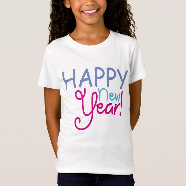 Gott nytt år T-shirt (Framsida)
