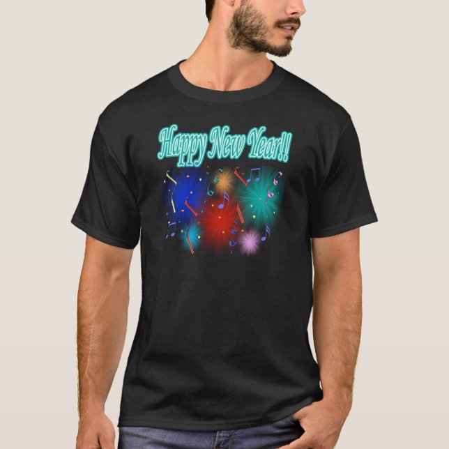 Gott nytt år t-shirt (Framsida)