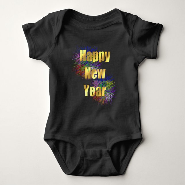 Gott nytt år t shirt (Framsida)