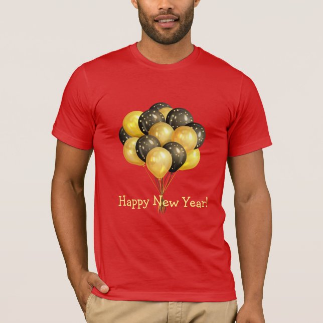 Gott nytt år t shirt (Framsida)