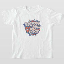 "Gott nytt år" T-Shirt - Festive and Roligt Design