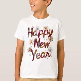 Gott nytt år t-shirt-killar t shirt