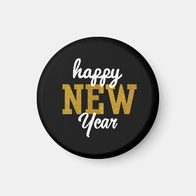 Gott Nytt År T-Shirt Magnet (Framsidan)