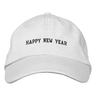 Gott nytt år Tittar för den idealiska Gift-Hat Broderad Keps