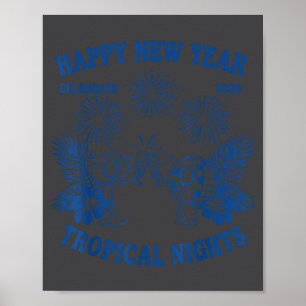 Gott Nytt År Trocal Nätter 2026 Firande Poster