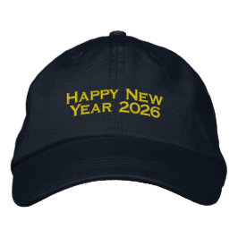Gott Nytt År Tryckt Välkommen 2026 Önskemössa Broderad Keps