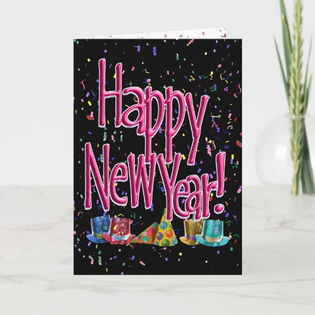 GOTT NYTT ÅR! VAL HELGKORT (Framsida)