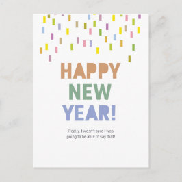 Gott nytt år / Vi kan säga det till Verkligen! Vykort