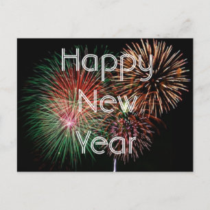 gott nytt år! Vykort