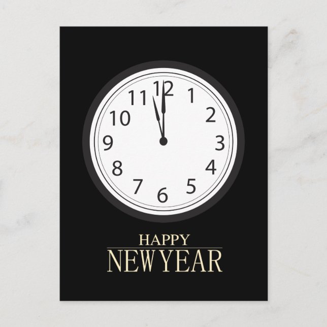 Gott nytt år! vykort (Framsida)