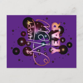 Gott nytt år vykort