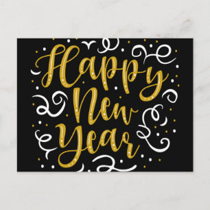 Gott nytt år vykort